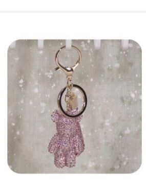 Rhinestone Bear Bagcharm NIP